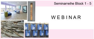 Webinar processing of sterile goods – Block 1 to Block 5